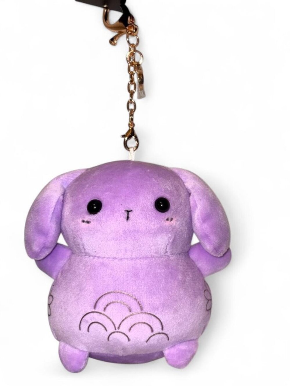 Tatcha Jiyu Chan Bunny Keychain Plushie Bag Charm Limited Edition - Picture 4 of 9